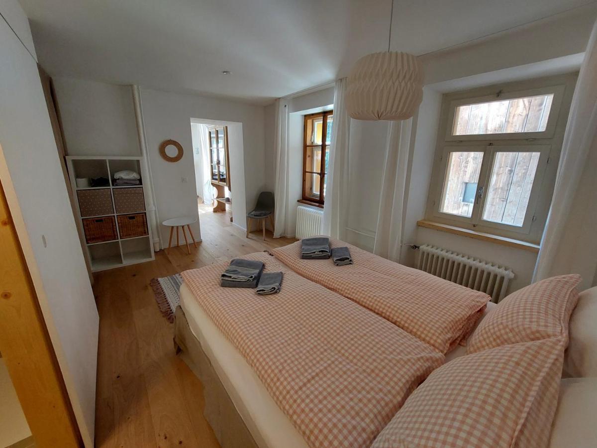 Апартаменты Haus La Punt, Savognin Rona Экстерьер фото